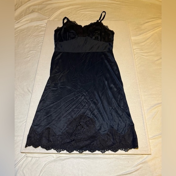 Other - Elegant Black Lace Slip Dress